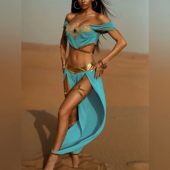 Oasis Arabian Princess Costume - Picture 5 of 8